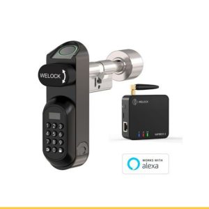 serrure connectée compatible porte blindée multipoints